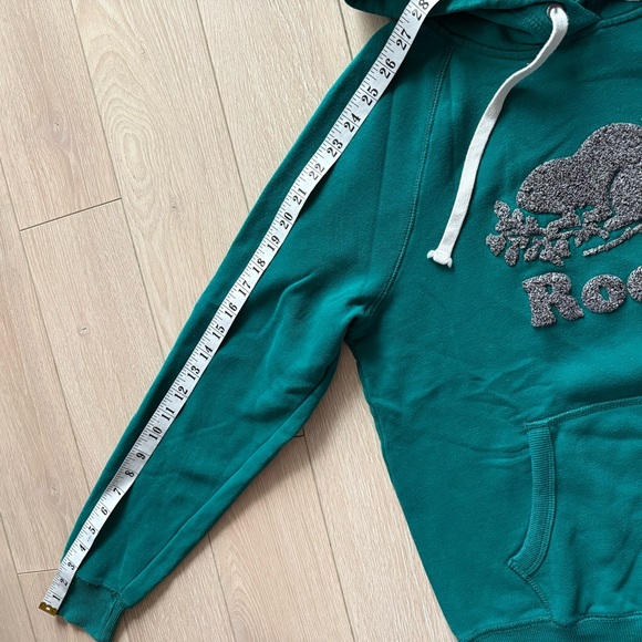 Roots Kanga Classic Hoodie in Green Women’s Size XS - Picture 11 of 11